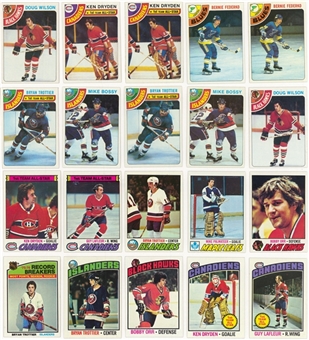 1976/77-79 Topps Hockey Sets Run Including Complete Sets (3)